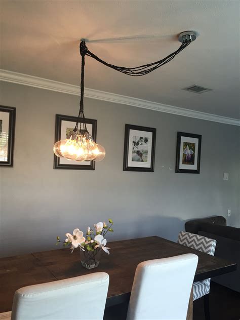 off center dining room lighting fixtures